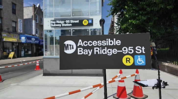 Story image: Bay Ridge subway station becomes fully ADA accessible 