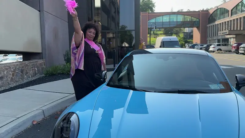 Story image: Annual Nyack exotic car show helps raise awareness for breast cancer and honor survivors