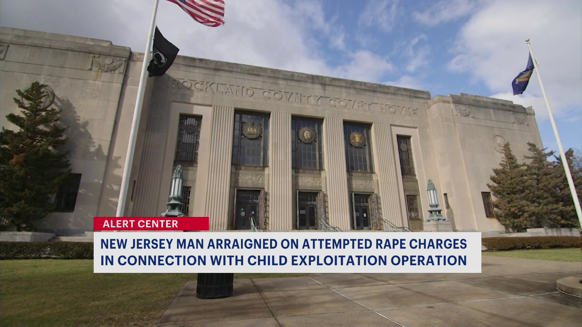 New Jersey man arraigned on attempted rape charges in Rockland County