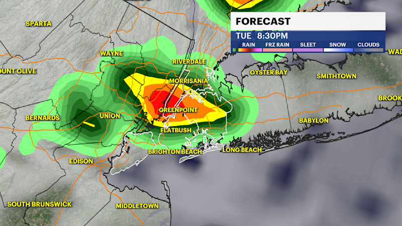 Story image: Warmer and humid today; showers move in tonight for Brooklyn