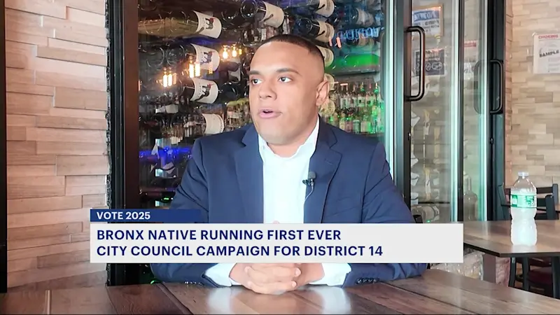Story image: Bronx native running first ever City Council campaign for District 14 