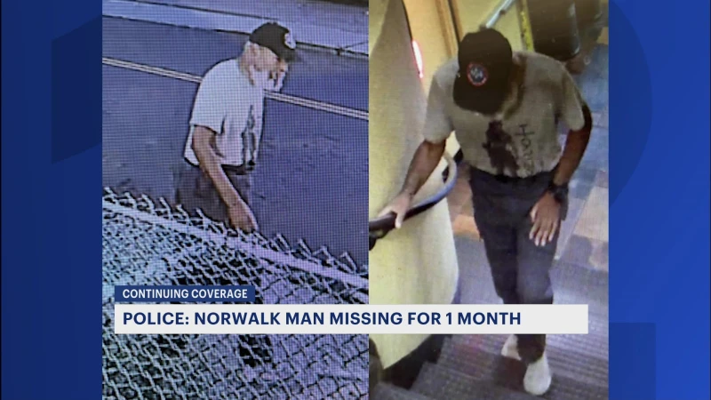 Story image: Police: Norwalk man still missing 1 month later