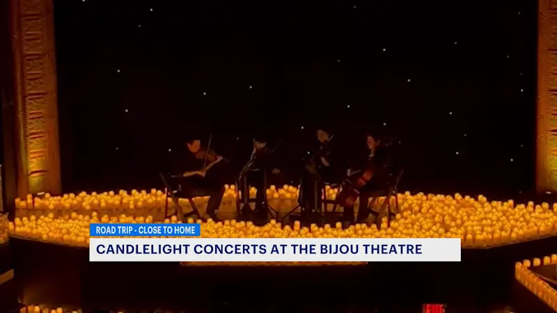 Story image: Candlelight Concerts light up Bridgeport’s Bijou Theatre