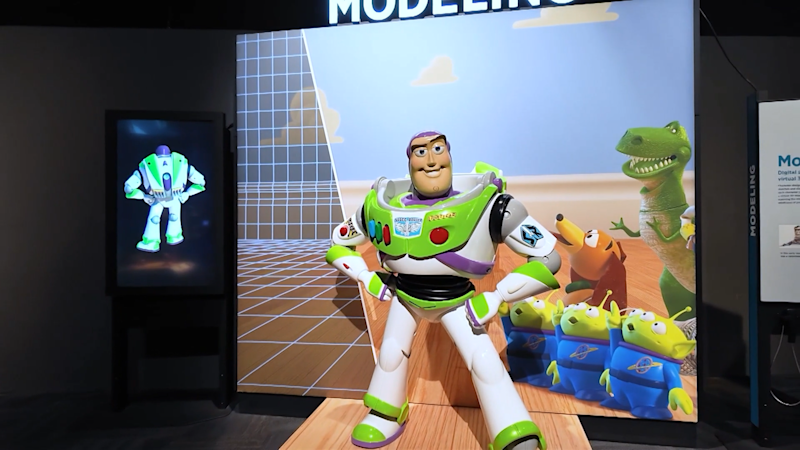Story image: Pixar exhibit lands at Connecticut Science Center 