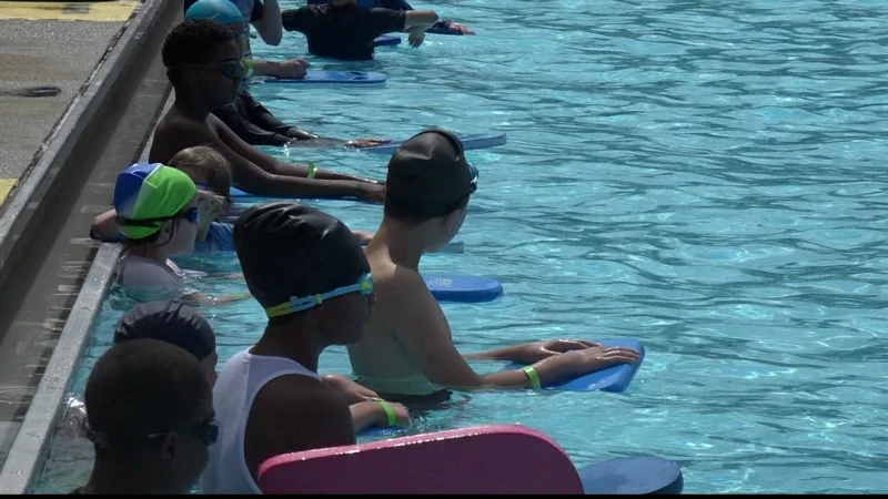 Story image: Learn To Swim program offers free lessons year-round