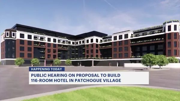 Public hearing to be held today on proposal to build hotel in Patchogue village