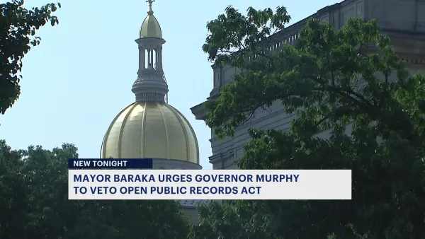 Newark mayor urges Gov. Murphy to veto public record reform bill