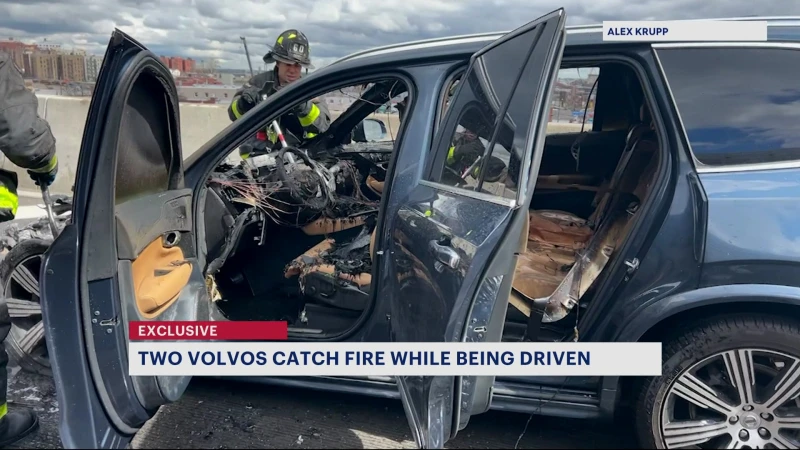 Story image: Exclusive: 2 local families share how their cars caught on fire mid-drive