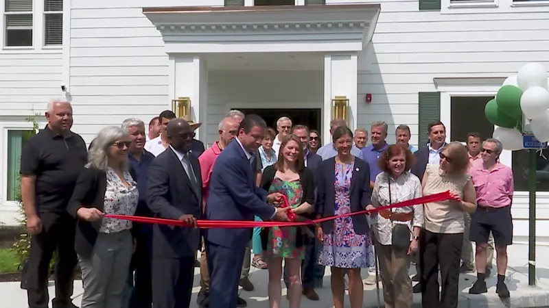 Story image: Ribbon-cutting held for 'The Mark' housing in Katonah