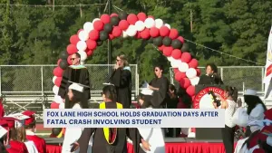 Fox Lane High School remembers senior student killed in crash at graduation ceremony