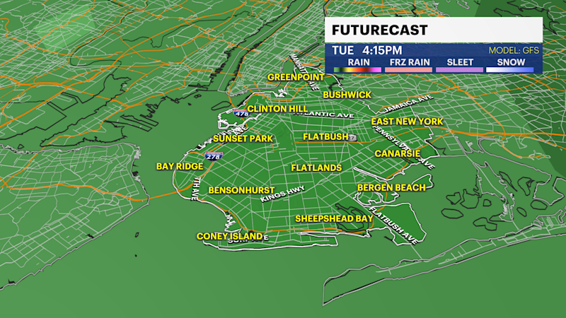 Story image: STORM WATCH: Third day of rain on tap in Brooklyn