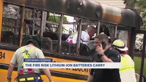 New Jersey fire departments emphasize lithium-ion battery safety after recent fires