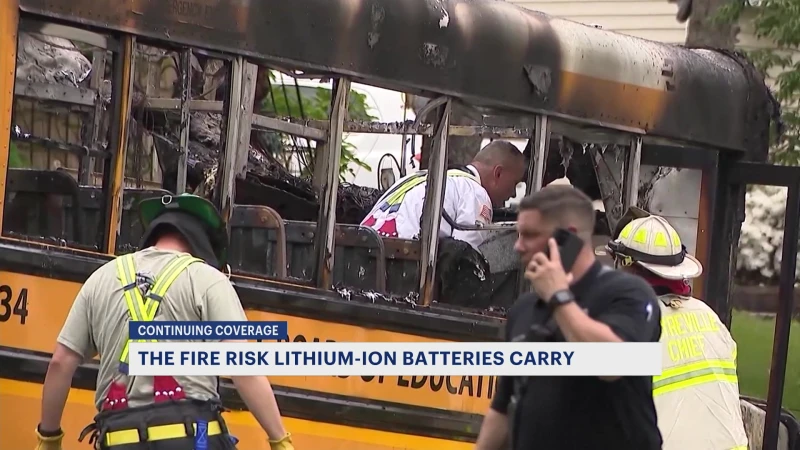 Story image: New Jersey fire departments emphasize lithium-ion battery safety after recent fires