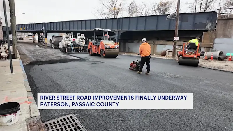 Story image: River Street in Paterson to be resurfaced