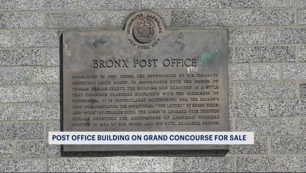Historic Bronx post office on Grand Concourse is on the market