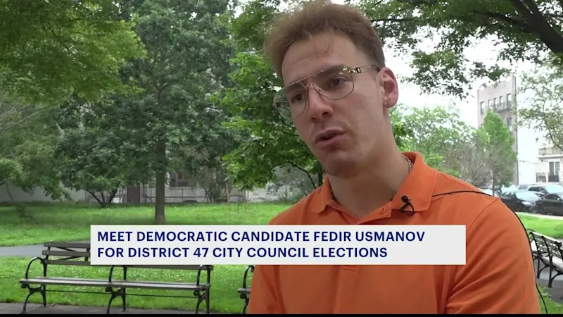 Story image: Meet Gen Z candidate Fedir Usmanov running for Brooklyn’s 47th Council District