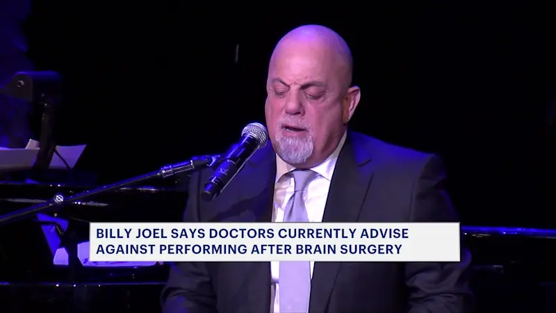 Story image: Billy Joel says doctors advise against performing after brain surgery