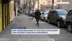Rent Guidelines Board to take final vote on rent hikes for rent stabilized apartments