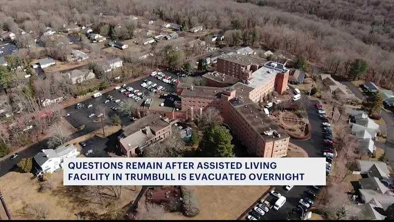 Story image: Questions continue following overnight evacuation of Trumbull assisted living center