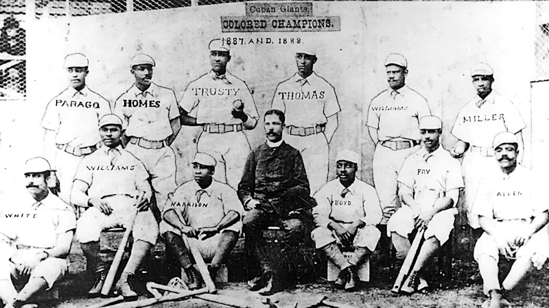 Story image: First all-Black fully salaried baseball team started in Babylon  