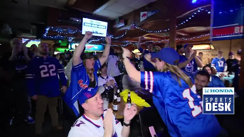 Story image: Bills fans come together in Huntington Station for community and charity