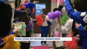 Glen Cove Hospital holds clap-in for nurses to kick off National Nurses Week