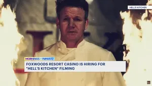 Foxwoods hiring food servers for 'Hell's Kitchen' filming