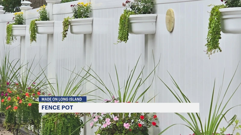 Story image: Made on Long Island: Fence Pot in Bay Shore