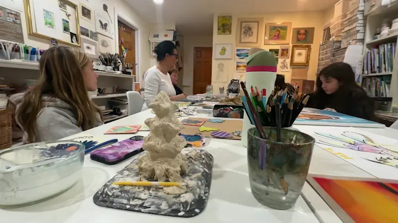 Story image: Find your creative side at Fine Arts Studio in Somers