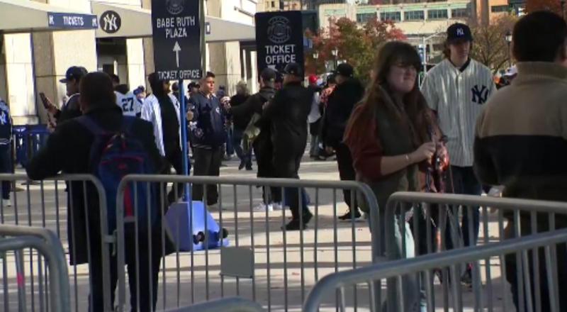 Story image: World Series Game 3 brings fever, excitement to Yankee Stadium; Dodgers take 3-0 World Series lead