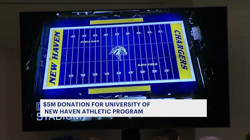 Story image: University of New Haven Athletics gets $5M donation for transition to Division I