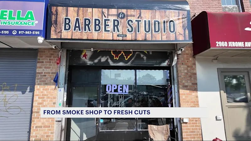 Story image: Illegal smoke shop transforms into barbershop after city raid in Bedford Park