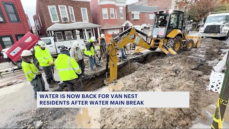 Story image: 'This is gonna fall on me.' Government worker deals with water damage after main break amid gov't shutdown