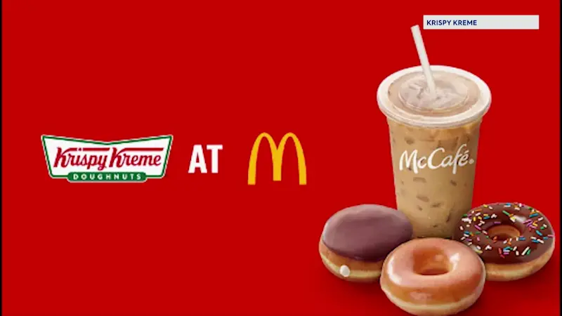 Story image: McDonald’s in NYC and Long Island add Krispy Kreme doughnuts to the menu