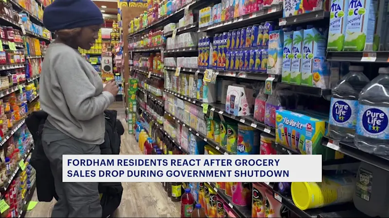 Story image: Grocery sales drop, consumers reconsider how to shop after government shutdown