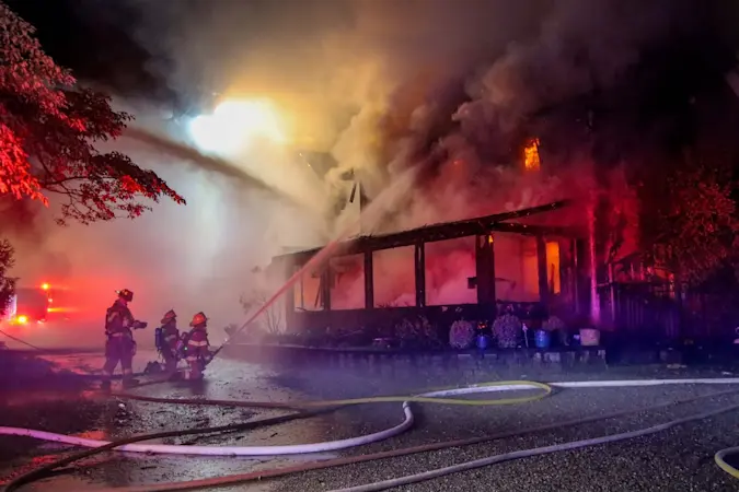 Story image: Middletown home destroyed in massive early morning fire