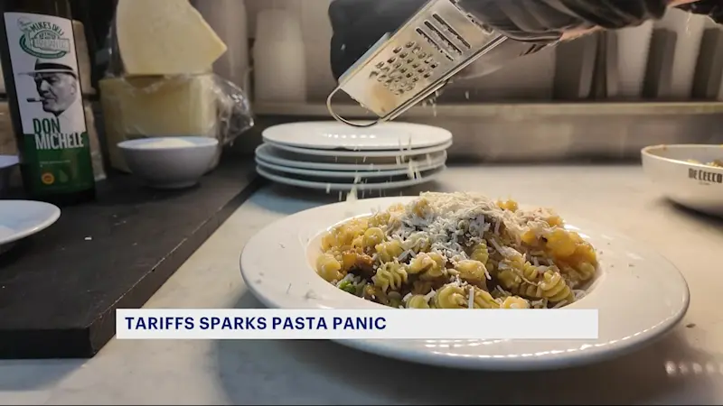 Story image: Pasta panic: Bronx shops brace for steep tariff hike