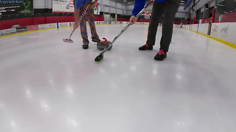 Story image: Bring the family to learn about curling at the Long Island Sports Hub in Syosset