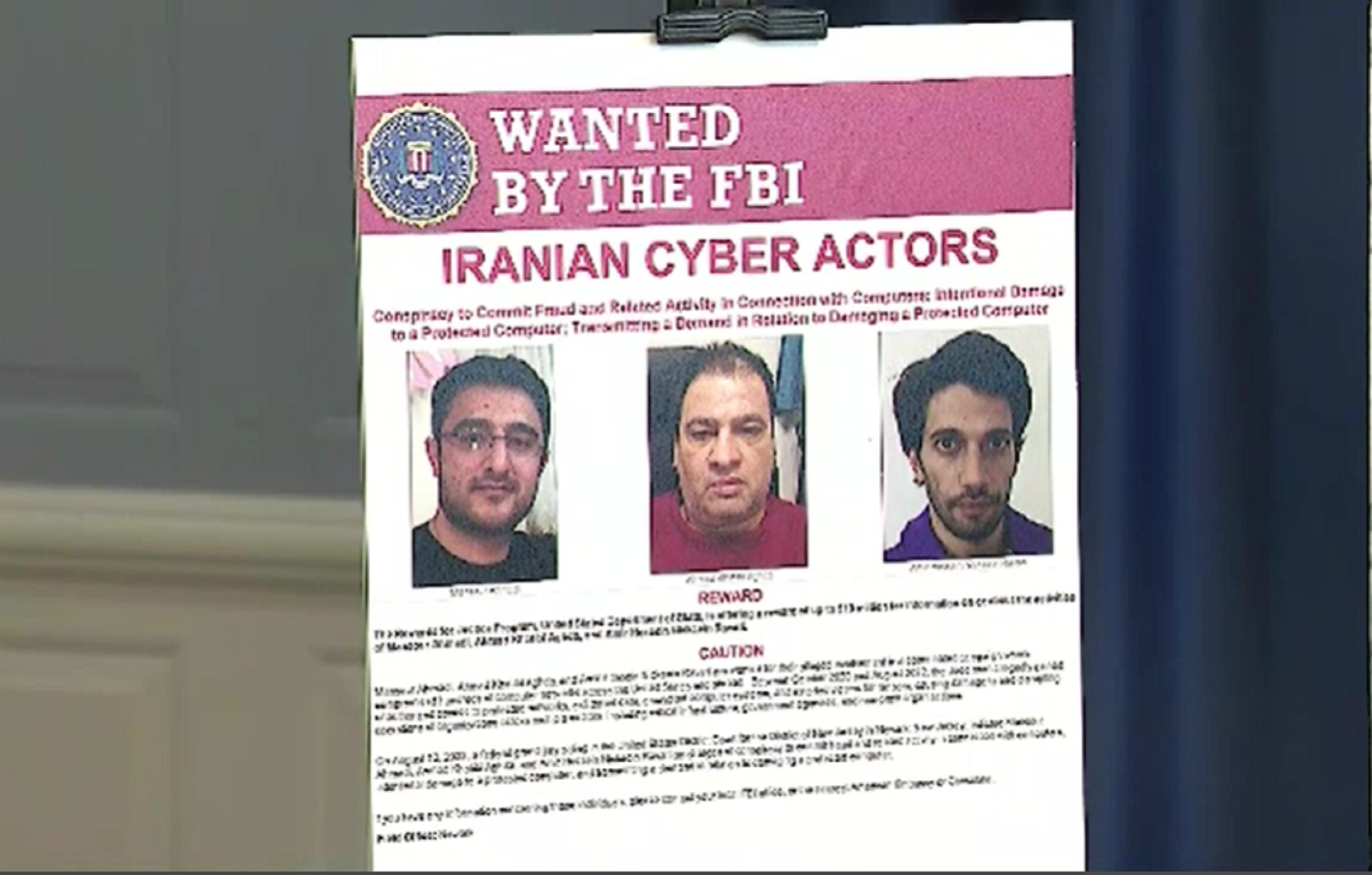 News 12 | Long Island | Feds Indict 3 Iranian Hackers Who Held ...