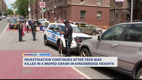 NYPD: 18-year-old moped driver in custody following fatal crash in Kingsbridge Heights