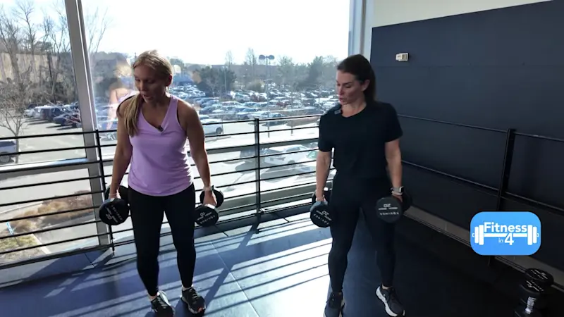 Story image: Fitness in 4: Activate your quads