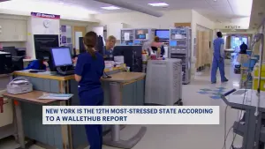 Report: New York ranks 12th most stressful state in America
