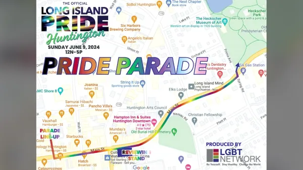 Long Island Pride celebration begins Sunday in Huntington 