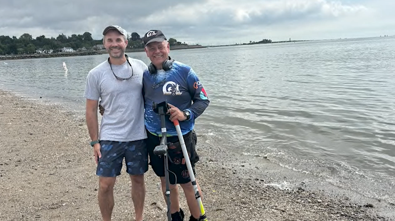 Story image: ‘Good people out there.’ Ring finder reunites Fairfield man with wedding band lost in LI Sound
