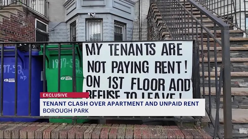 Story image: Borough Park landlord, tenant clash over apartment and unpaid rent