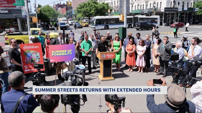 Story image: Summer Streets to make return to New York City 
