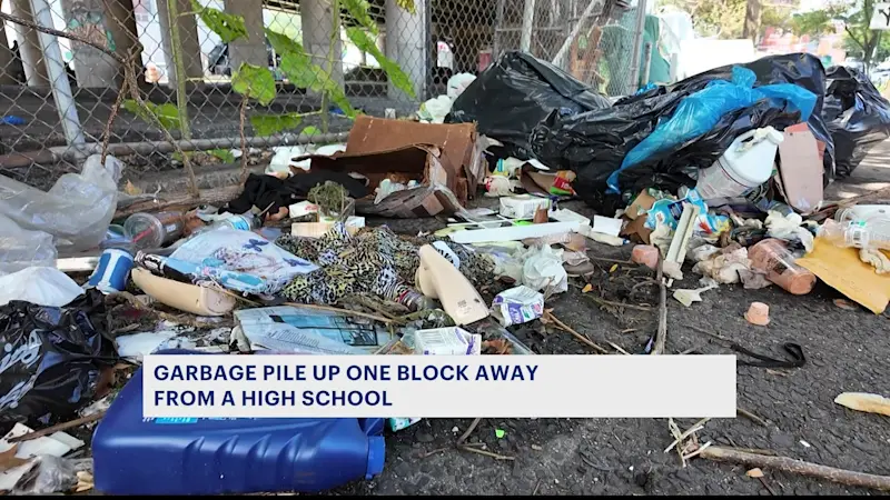 Story image: Trash, needles and homeless encampments plague Tremont street