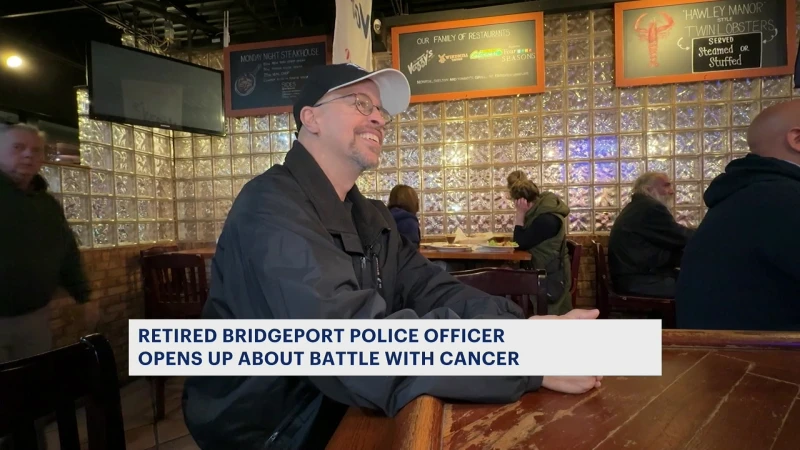 Story image: 'I'm not going out this way.' Retired Bridgeport police officer opens up about battle with cancer