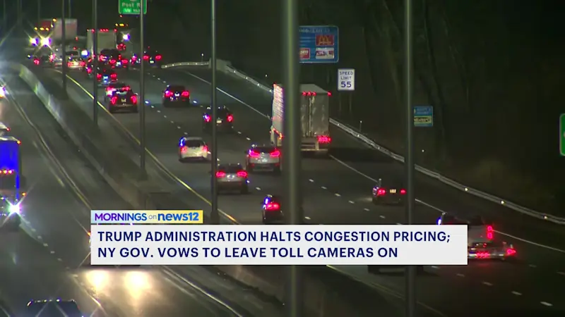 Story image: Congestion pricing continues as MTA appeals Trump administration's decision