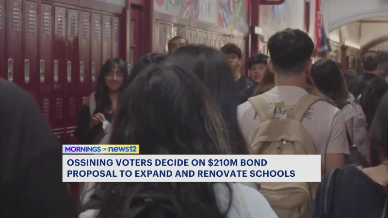 Story image: Ossining voters head to polls to decide on $210M bond proposal to upgrade, expand schools